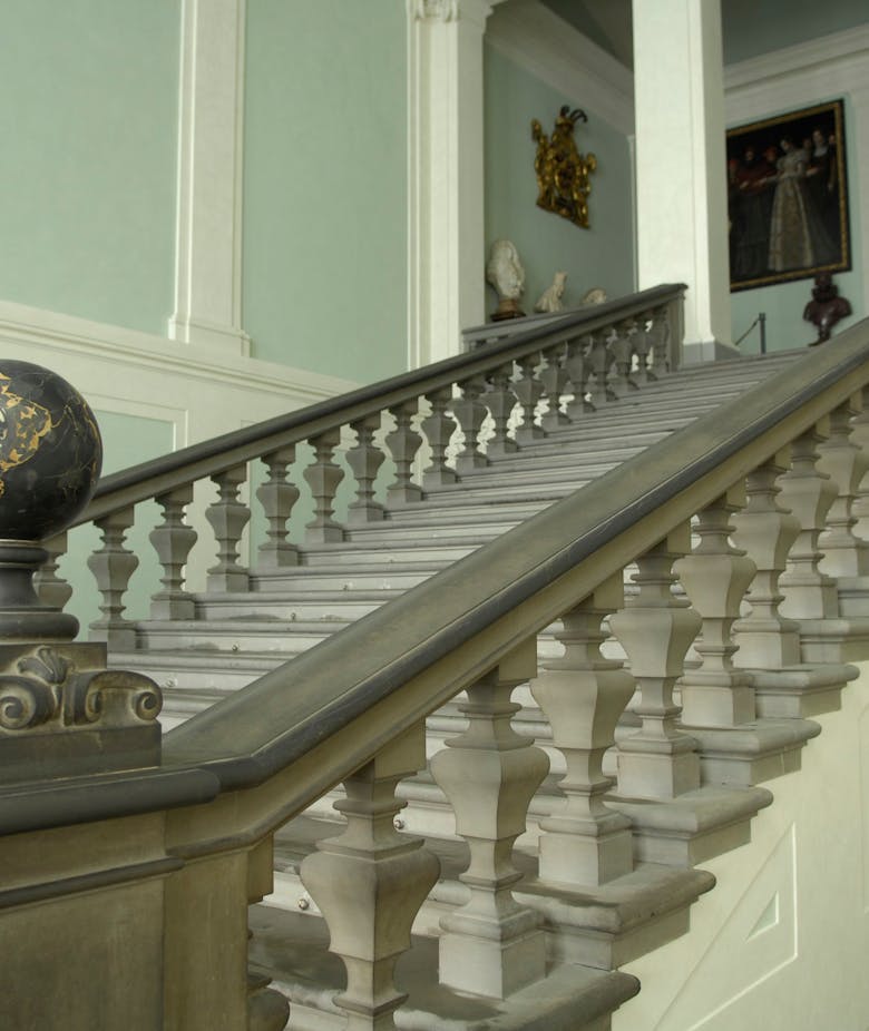 Scaloni d’ingresso alla Galleria